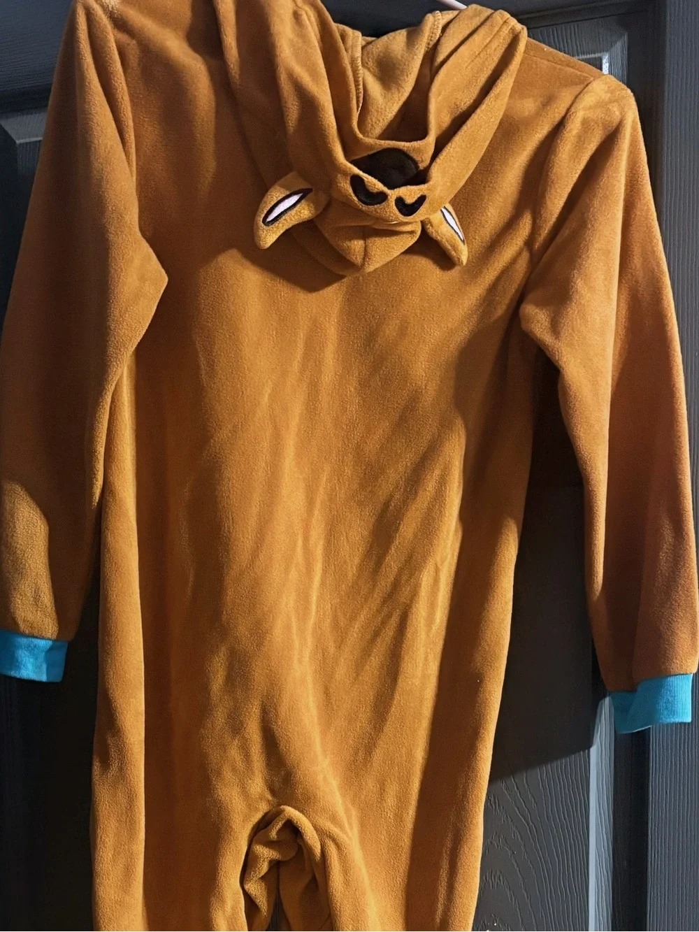 Scooby-Doo Kids Size 8 Medium Hooded Halloween Costume Union Suit Pajama Sleeper